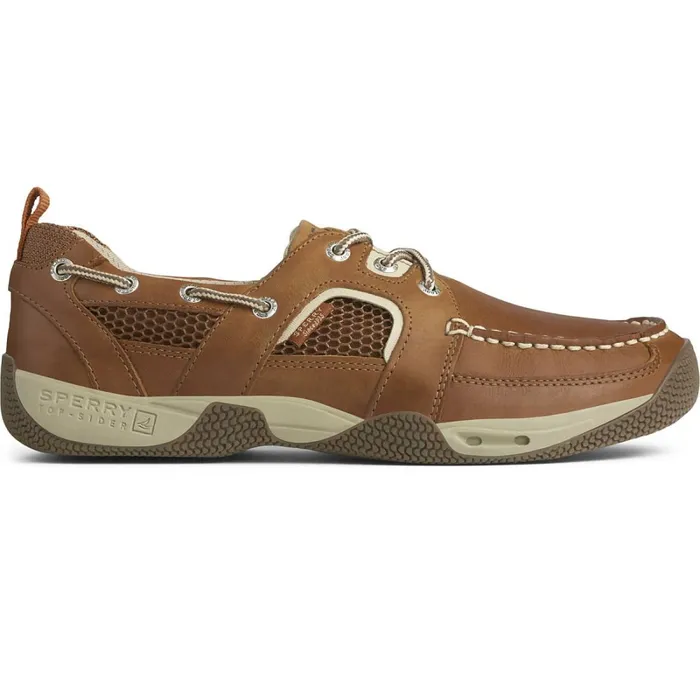 Boat Shoes Men Sperry Sea Kite Sport Moc Boat Shoe Dark Tan