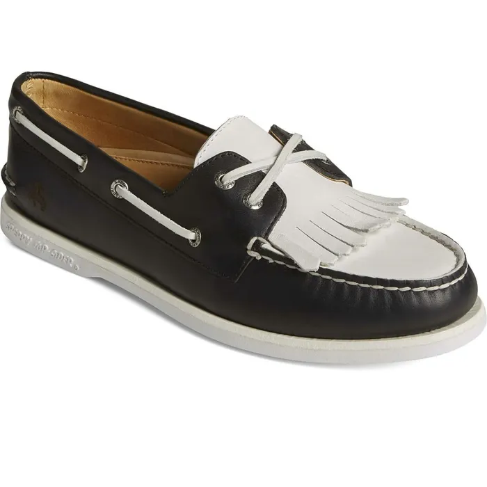 Boat Shoes Men Sperry Sperry X Brooks Brothers Authentic Original Kiltie Boat Shoe Blackwhite Boat Shoes Men Sperry Sperry X Brooks Brothers Authentic Original Kiltie Boat Shoe Blackwhite