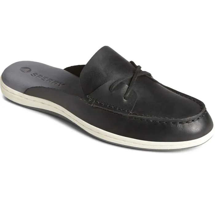 Boat Shoes Women Sperry Mulefish Leather Boat Shoe Black Boat Shoes Women Sperry Mulefish Leather Boat Shoe Black