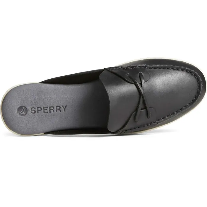 Boat Shoes Women Sperry Mulefish Leather Boat Shoe Black Boat Shoes Women Sperry Mulefish Leather Boat Shoe Black