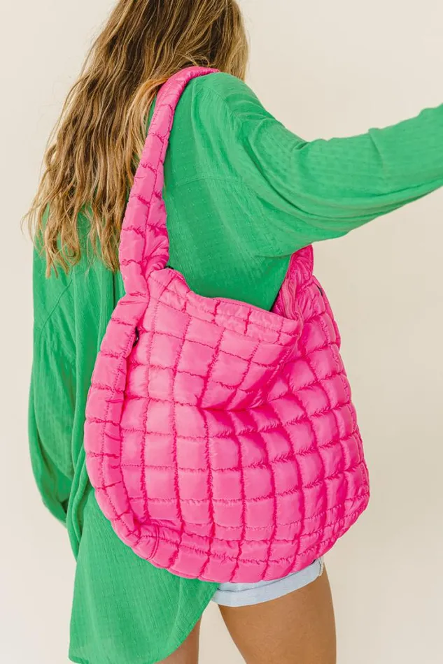 Bohme Bags Kiera Quilted Tote Bag In Pink Pink 8211 Women