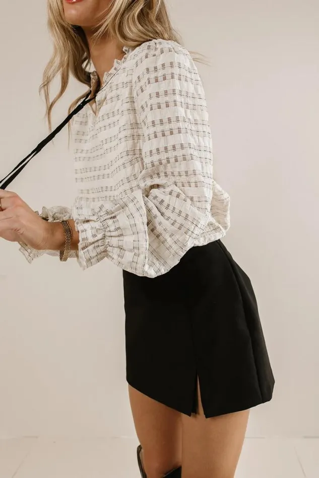 Bohme Blouses Kelly Textured Blouse Cream 8211 Women Bohme Blouses Kelly Textured Blouse Cream 8211 Women
