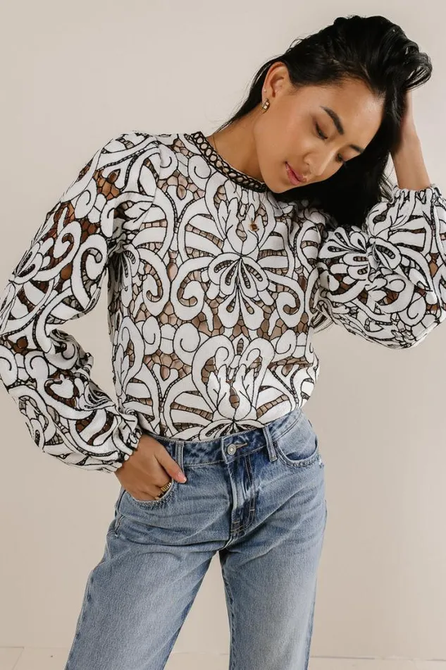 Bohme Blouses Marisole Lace Blouse White 8211 Women Bohme Blouses Marisole Lace Blouse White 8211 Women