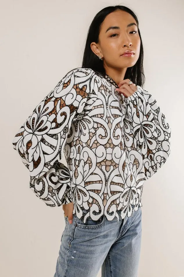 Bohme Blouses Marisole Lace Blouse White 8211 Women Bohme Blouses Marisole Lace Blouse White 8211 Women