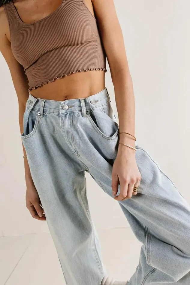 Bohme Denim Alex Wide Leg Jeans Light Wash 8211 Women Bohme Denim Alex Wide Leg Jeans Light Wash 8211 Women