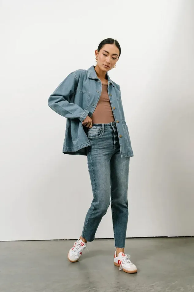 Bohme Denim Amelia Straight Leg Jeans In Medium Wash Medium Wash 8211 Women Bohme Denim Amelia Straight Leg Jeans In Medium Wash Medium Wash 8211 Women