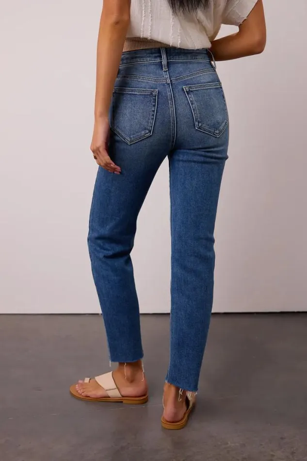 Bohme Denim Amelia Straight Leg Jeans In Medium Wash Medium Wash 8211 Women Bohme Denim Amelia Straight Leg Jeans In Medium Wash Medium Wash 8211 Women