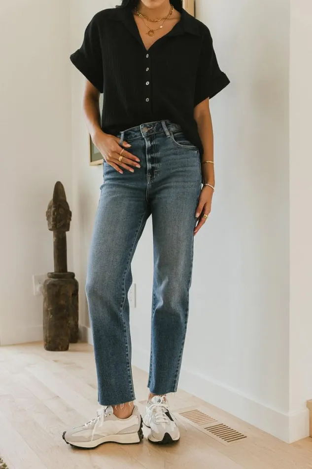 Bohme Denim Amelia Straight Leg Jeans In Medium Wash Medium Wash 8211 Women Bohme Denim Amelia Straight Leg Jeans In Medium Wash Medium Wash 8211 Women