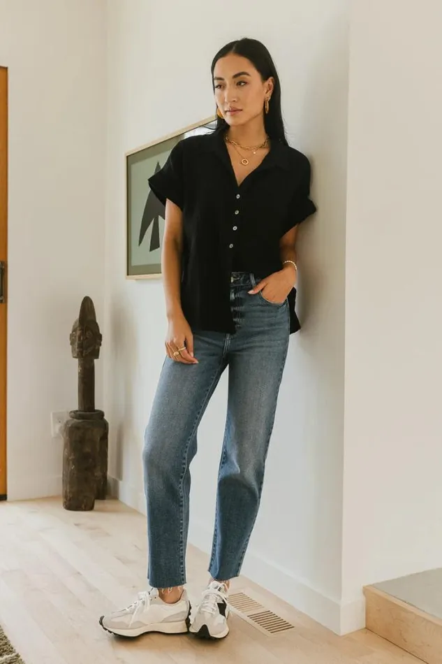 Bohme Denim Amelia Straight Leg Jeans In Medium Wash Medium Wash 8211 Women Bohme Denim Amelia Straight Leg Jeans In Medium Wash Medium Wash 8211 Women