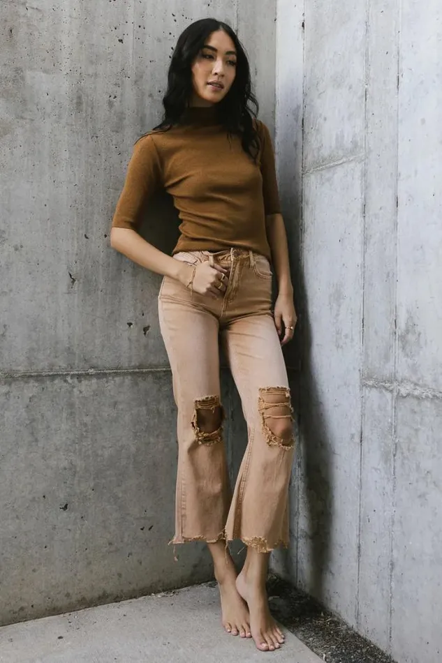 Bohme Denim Charlie Distressed Jeans In Mustard Mustard 8211 Women Bohme Denim Charlie Distressed Jeans In Mustard Mustard 8211 Women