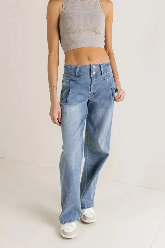Bohme Denim Vera Wide Leg Jeans Light Wash 8211 Women Bohme Denim Vera Wide Leg Jeans Light Wash 8211 Women