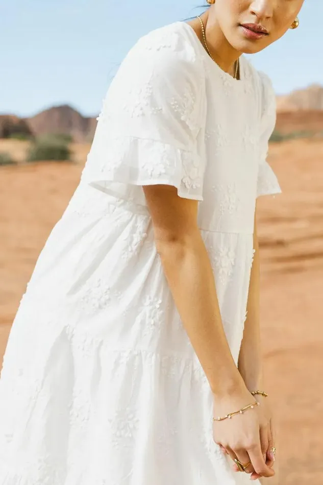 Bohme Dresses Allison Embroidered Dress Ivory 8211 Women Bohme Dresses Allison Embroidered Dress Ivory 8211 Women