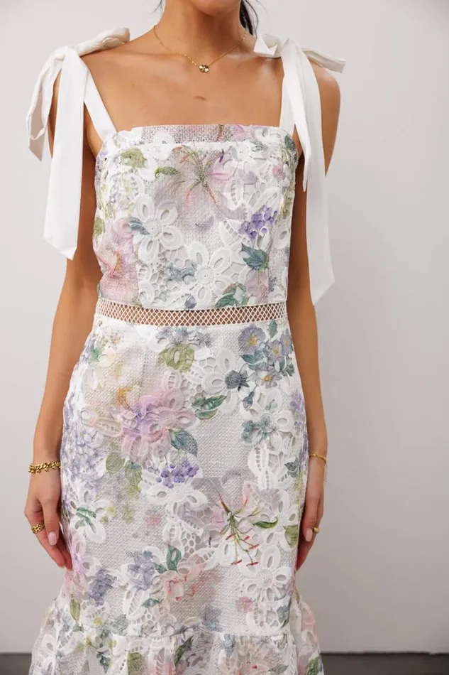 Bohme Dresses Annabelle Floral Dress Ivory 8211 Women Bohme Dresses Annabelle Floral Dress Ivory 8211 Women