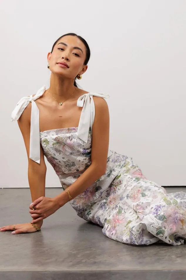 Bohme Dresses Annabelle Floral Dress Ivory 8211 Women Bohme Dresses Annabelle Floral Dress Ivory 8211 Women