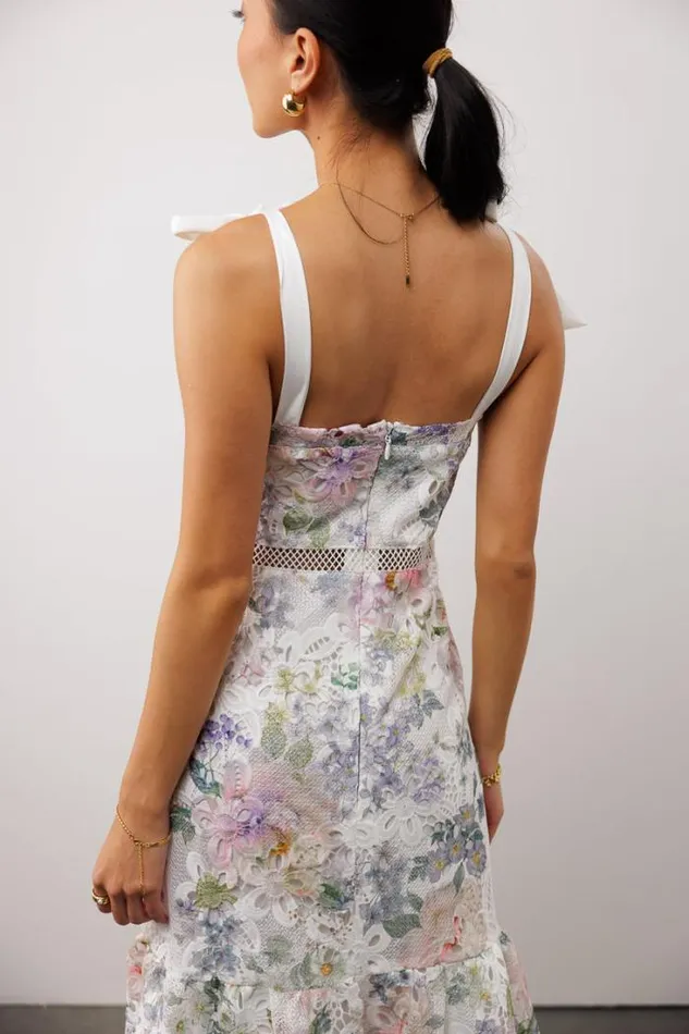 Bohme Dresses Annabelle Floral Dress Ivory 8211 Women Bohme Dresses Annabelle Floral Dress Ivory 8211 Women