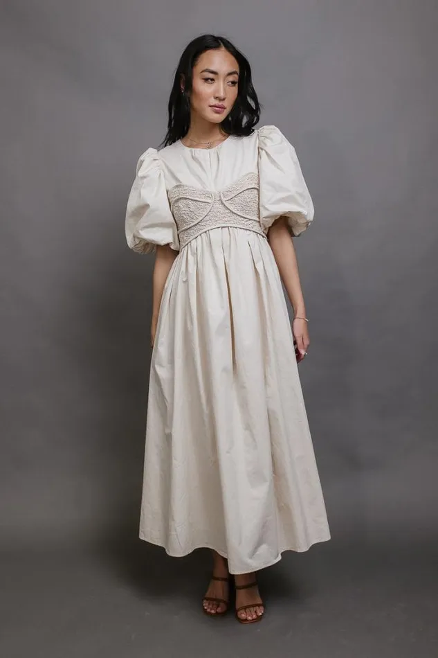 Bohme Dresses Claire Maxi Dress In Cream Cream 8211 Women Bohme Dresses Claire Maxi Dress In Cream Cream 8211 Women