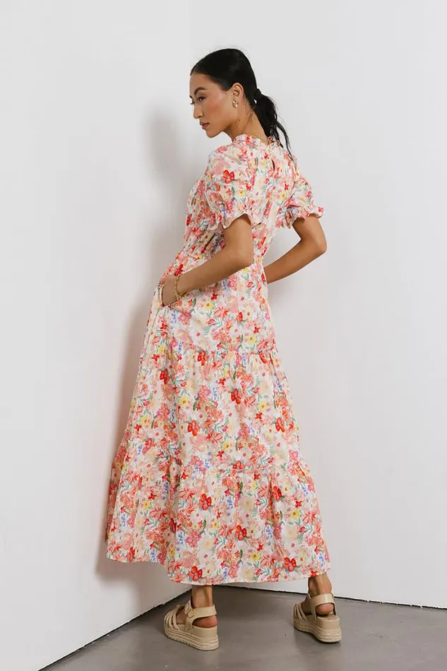 Bohme Dresses Full Bloom Maxi Dress Red 8211 Women