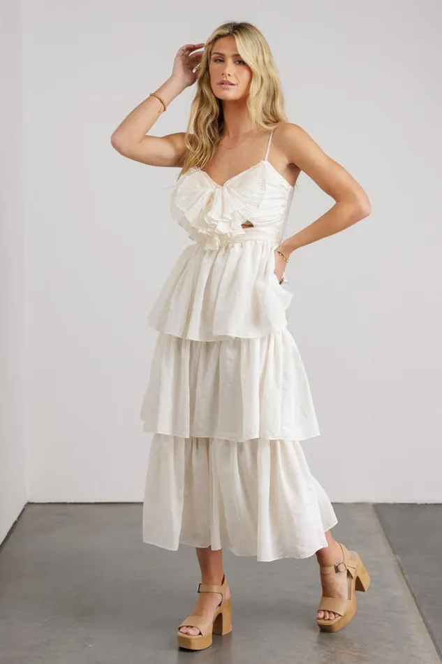 Bohme Dresses Tammy Midi Dress Natural 8211 Women Bohme Dresses Tammy Midi Dress Natural 8211 Women