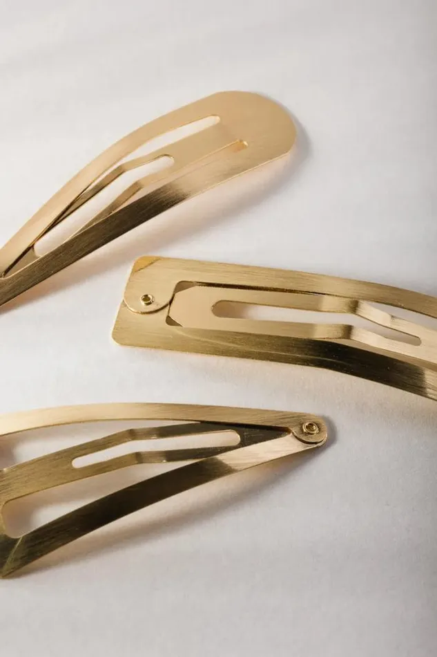Bohme Hair Accessories Hair Clip Set Gold 8211 Women