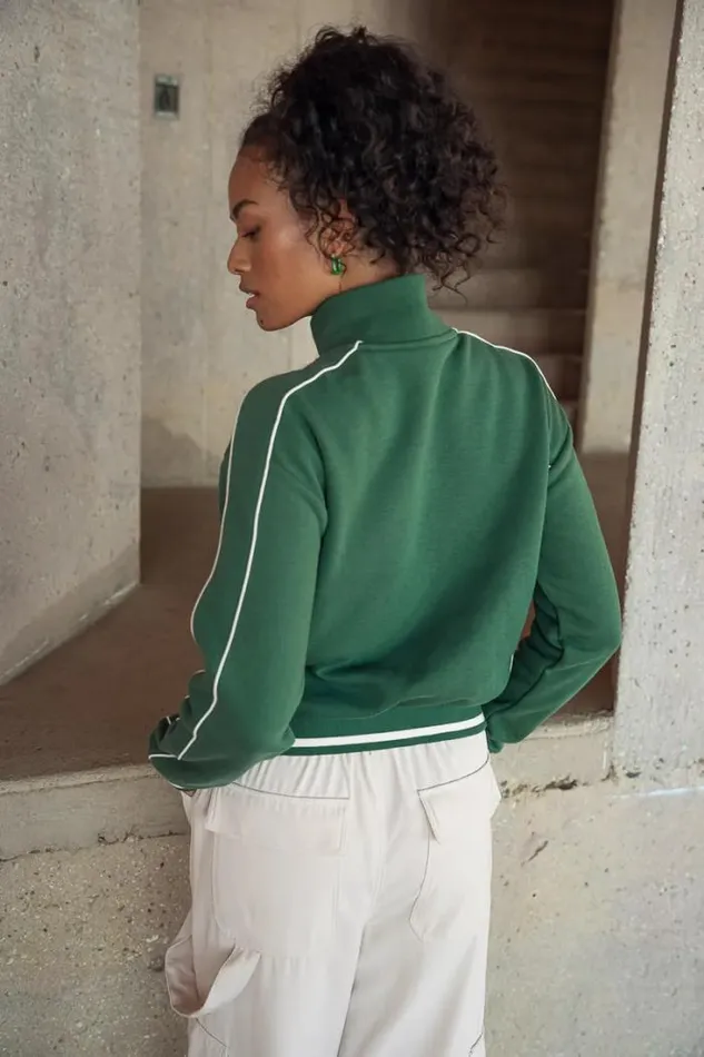 Bohme Jackets and Blazers Lila Active Jacket In Green 8211 FINAL SALE Green 8211 Women Bohme Jackets and Blazers Lila Active Jacket In Green 8211 FINAL SALE Green 8211 Women