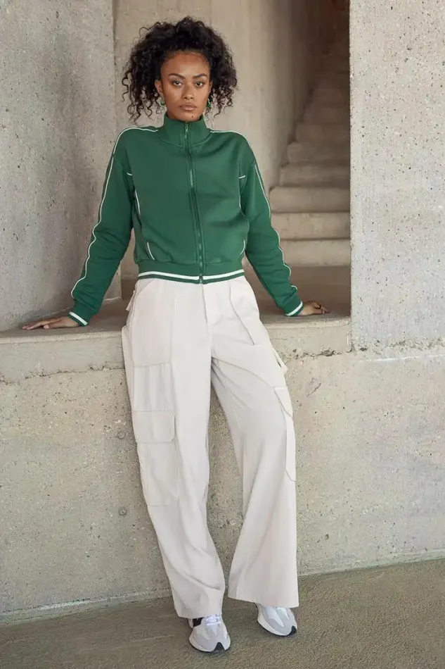 Bohme Jackets and Blazers Lila Active Jacket In Green 8211 FINAL SALE Green 8211 Women Bohme Jackets and Blazers Lila Active Jacket In Green 8211 FINAL SALE Green 8211 Women