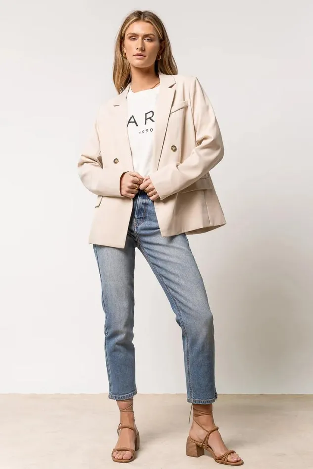 Bohme Jackets and Blazers Romaine Blazer In Ivory 8211 FINAL SALE Ivory 8211 Women