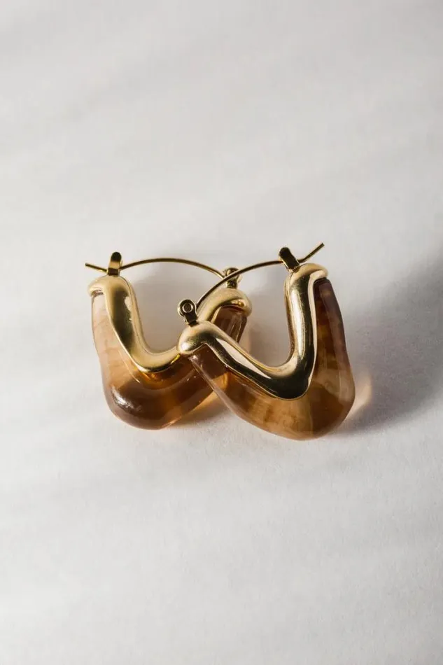 Bohme Jewelry Ariella Earrings In Brown Brown 8211 Women Bohme Jewelry Ariella Earrings In Brown Brown 8211 Women