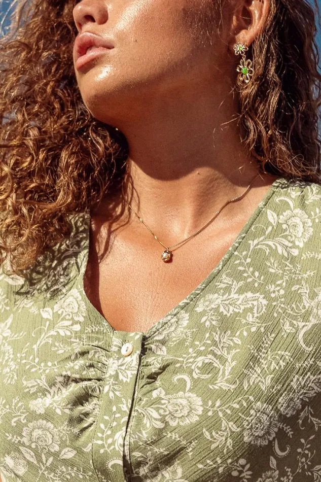 Bohme Jewelry Jamie Pendant Necklace 8211 Tarnish Free Gold 8211 Women Bohme Jewelry Jamie Pendant Necklace 8211 Tarnish Free Gold 8211 Women