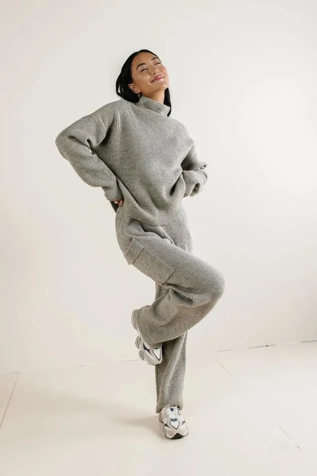 Bohme Loungewear Jaya Knit Pants In Grey Grey 8211 Women Bohme Loungewear Jaya Knit Pants In Grey Grey 8211 Women