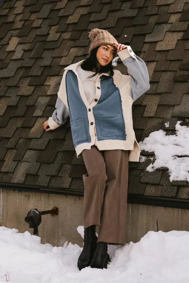 Bohme Outerwear Alexis Colorblock Jacket Blue 8211 Women Bohme Outerwear Alexis Colorblock Jacket Blue 8211 Women