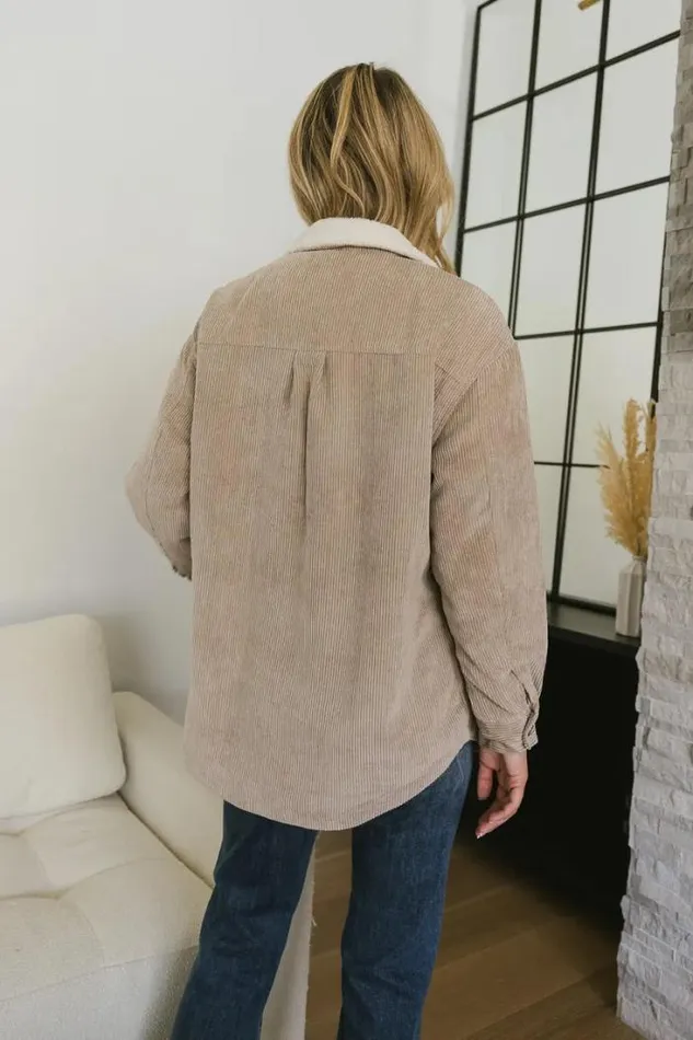 Bohme Outerwear Emilia Corduroy Jacket In Tan 8211 FINAL SALE Tan 8211 Women Bohme Outerwear Emilia Corduroy Jacket In Tan 8211 FINAL SALE Tan 8211 Women