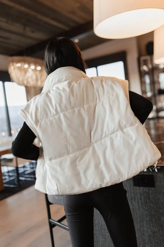 Bohme Outerwear Kai Detachable Sleeve Jacket In Cream Cream 8211 Women Bohme Outerwear Kai Detachable Sleeve Jacket In Cream Cream 8211 Women