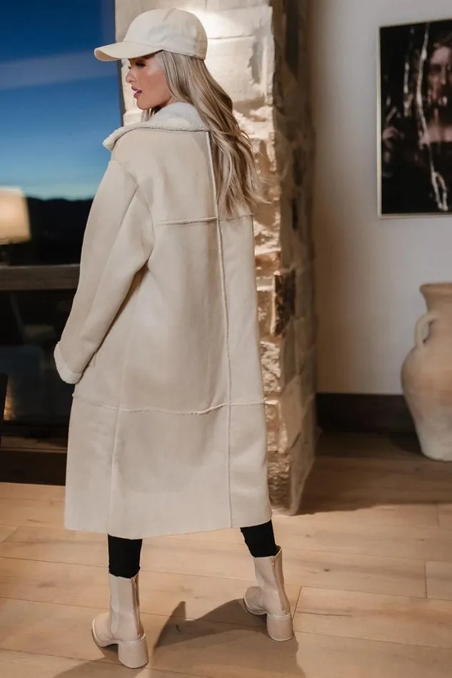 Bohme Outerwear Tessa Sherpa Coat In Cream Cream 8211 Women Bohme Outerwear Tessa Sherpa Coat In Cream Cream 8211 Women