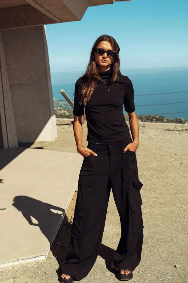 Bohme Pants Quinn Utility Pants In Black Black 8211 Women Bohme Pants Quinn Utility Pants In Black Black 8211 Women