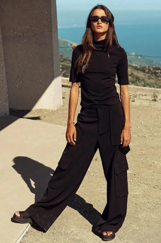 Bohme Pants Quinn Utility Pants In Black Black 8211 Women Bohme Pants Quinn Utility Pants In Black Black 8211 Women