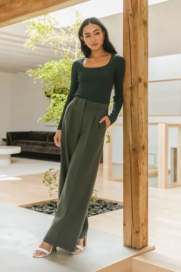 Bohme Pants Tobi Wide Leg Pants In Teal 8211 FINAL SALE Teal 8211 Women