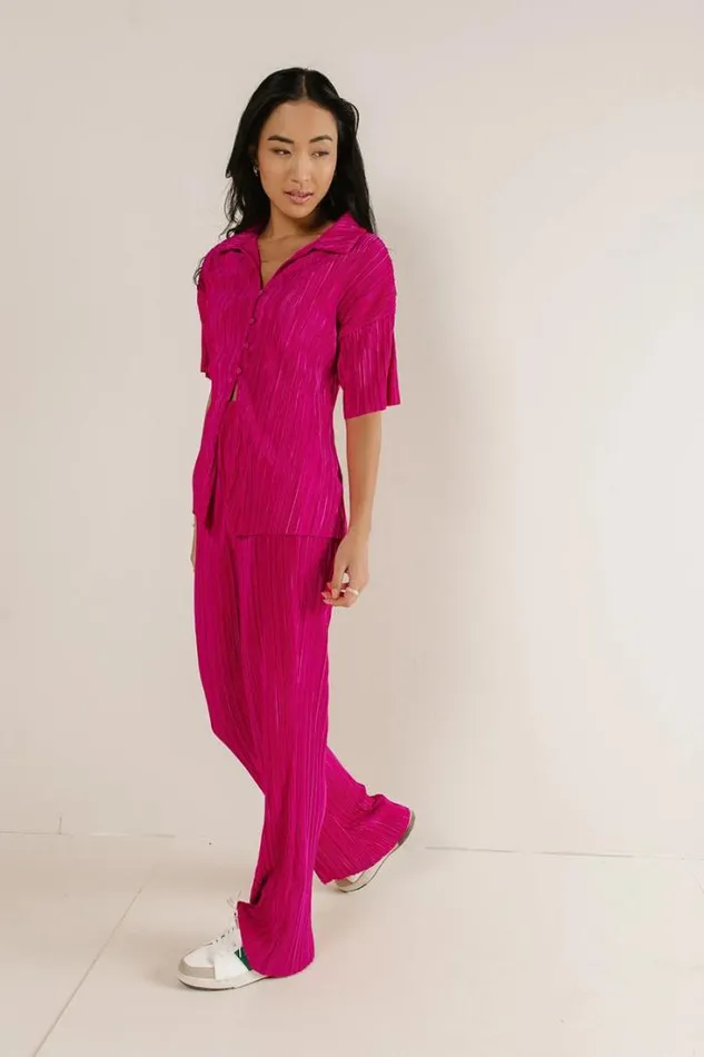 Bohme Sets Clara Ribbed Pants In Pink Pink 8211 Women Bohme Sets Clara Ribbed Pants In Pink Pink 8211 Women