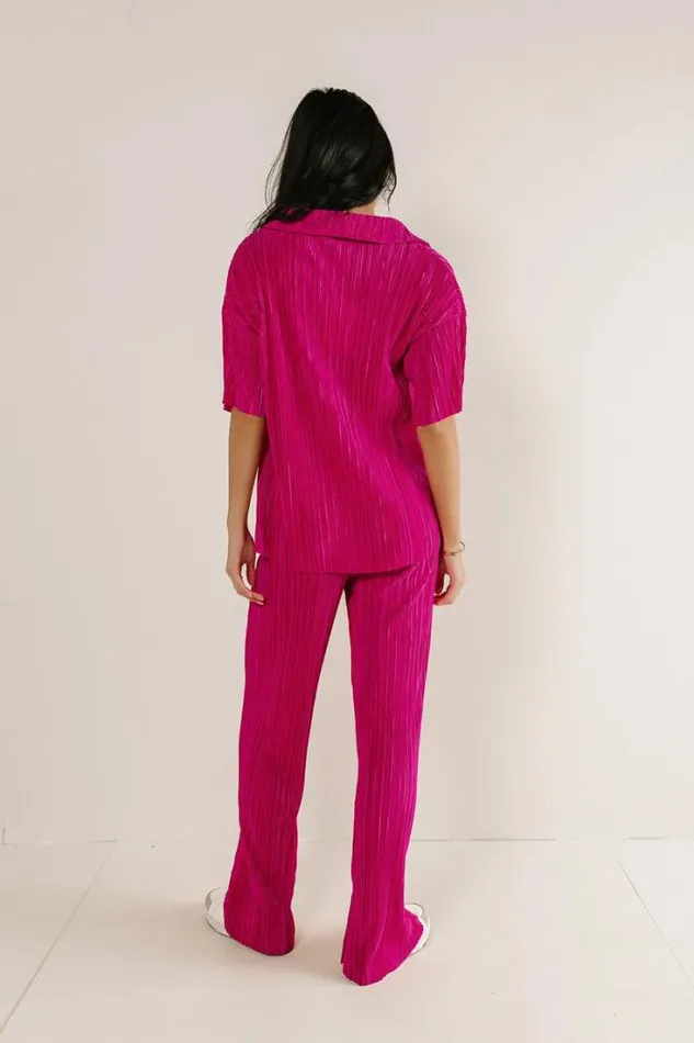 Bohme Sets Clara Ribbed Pants In Pink Pink 8211 Women Bohme Sets Clara Ribbed Pants In Pink Pink 8211 Women