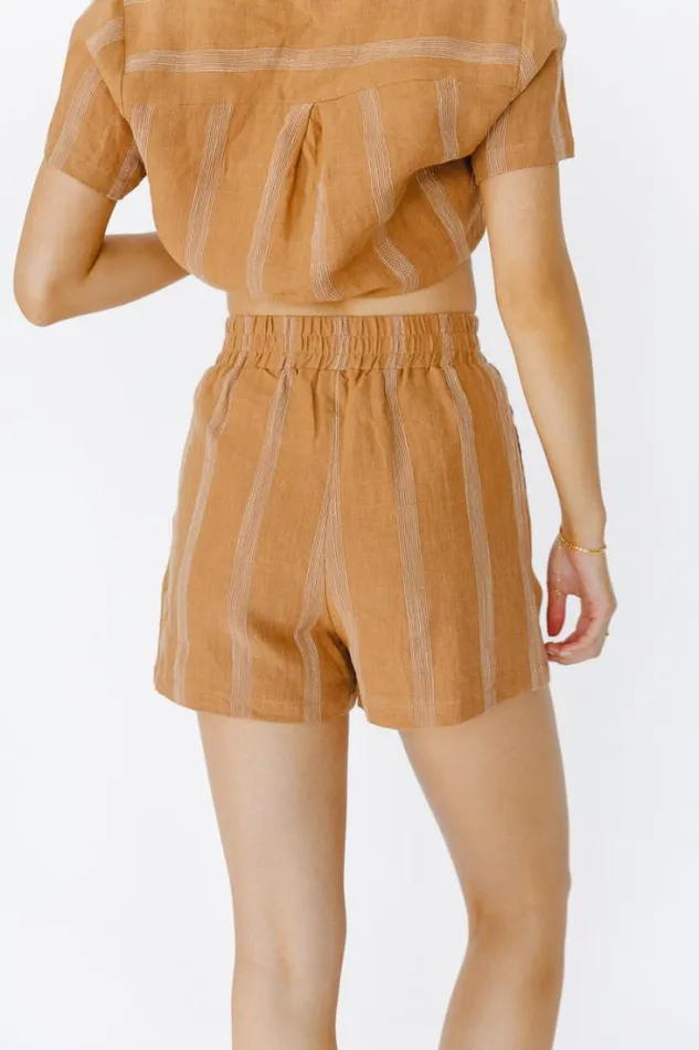 Bohme Sets Maddox Shorts In Brown 8211 FINAL SALE Brown 8211 Women Bohme Sets Maddox Shorts In Brown 8211 FINAL SALE Brown 8211 Women