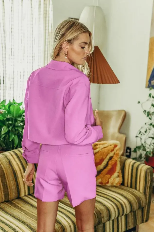 Bohme Sets Waldorf Shorts In Pink Pink 8211 Women Bohme Sets Waldorf Shorts In Pink Pink 8211 Women