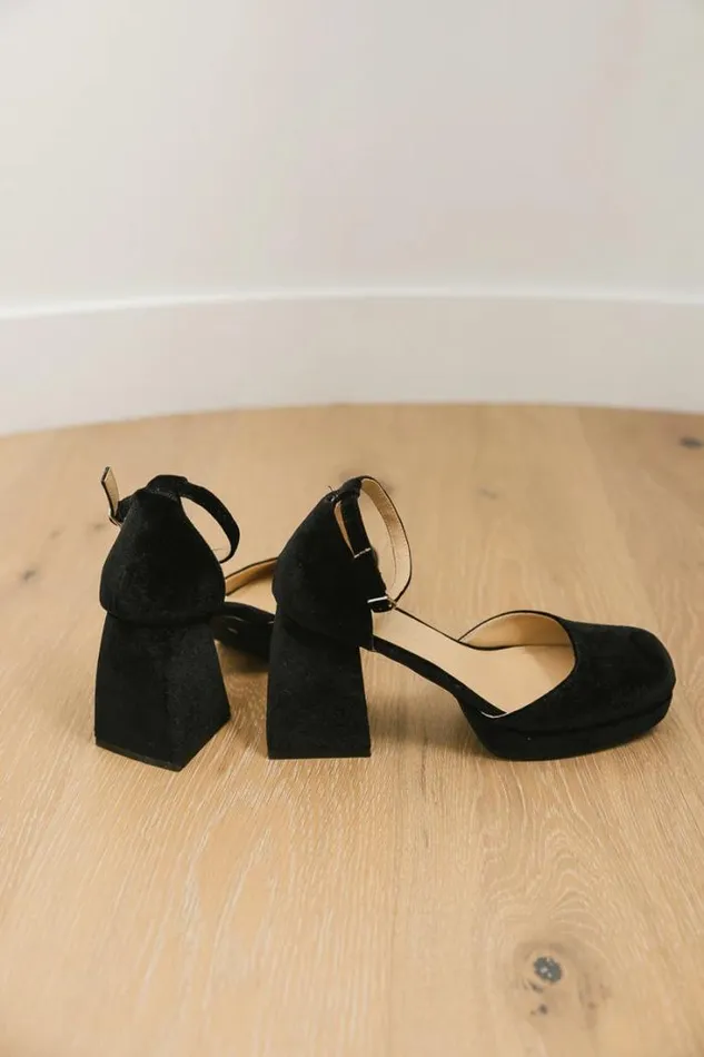 Bohme Shoes Misha Platform Heels Black 8211 Women