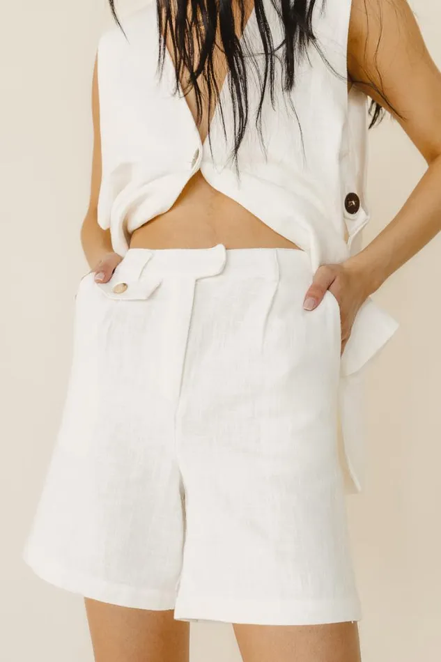 Bohme Shorts Cameron Shorts In White 8211 FINAL SALE White 8211 Women Bohme Shorts Cameron Shorts In White 8211 FINAL SALE White 8211 Women