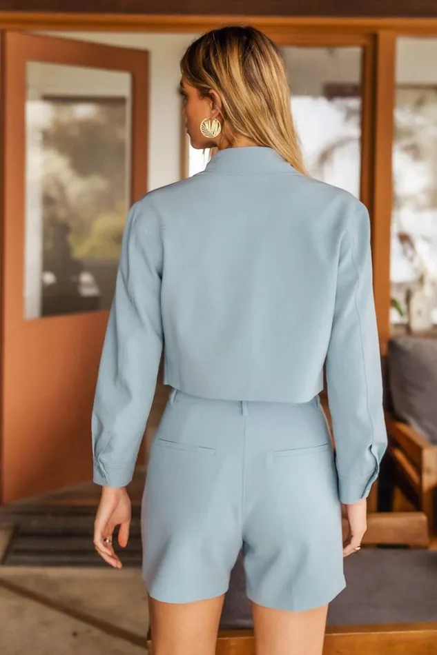 Bohme Shorts Waldorf Shorts In Blue Blue 8211 Women Bohme Shorts Waldorf Shorts In Blue Blue 8211 Women