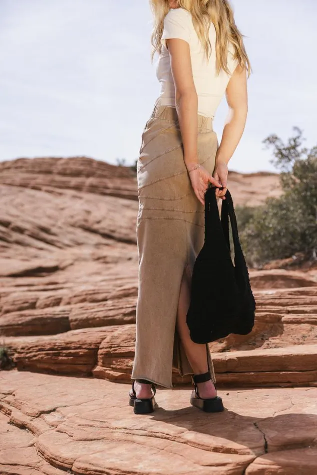 Bohme Skirts Katherine Skirt Tan 8211 Women Bohme Skirts Katherine Skirt Tan 8211 Women