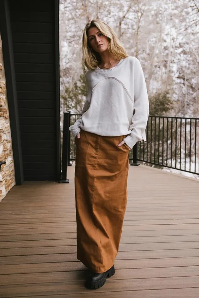 Bohme Skirts Madelynn Skirt In Brown Brown 8211 Women