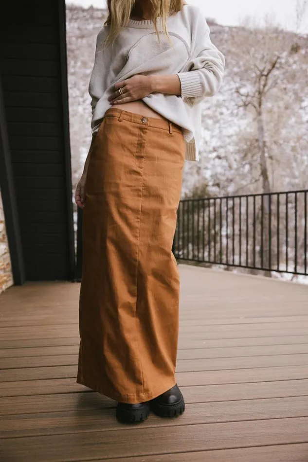 Bohme Skirts Madelynn Skirt In Brown Brown 8211 Women Bohme Skirts Madelynn Skirt In Brown Brown 8211 Women