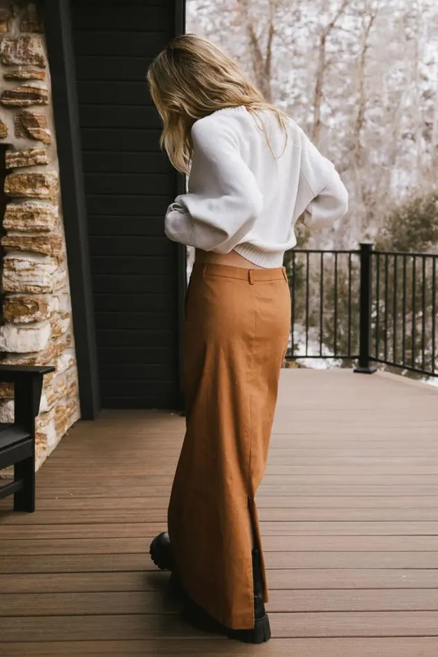 Bohme Skirts Madelynn Skirt In Brown Brown 8211 Women Bohme Skirts Madelynn Skirt In Brown Brown 8211 Women