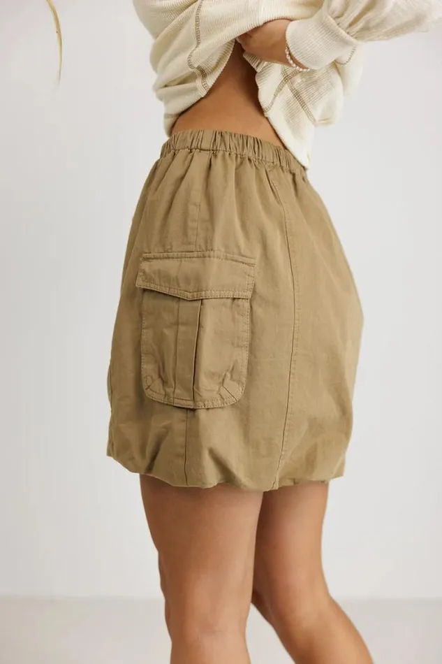 Bohme Skirts Morgan Cargo Skirt 8211 FINAL SALE Khaki 8211 Women Bohme Skirts Morgan Cargo Skirt 8211 FINAL SALE Khaki 8211 Women