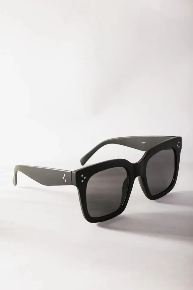 Bohme Sunglasses Bostyn Sunglasses In Matte Black Matte Black 8211 Women