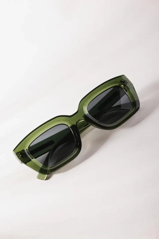 Bohme Sunglasses Shalee Sunglasses In Hunter Green Hunter Green 8211 Women